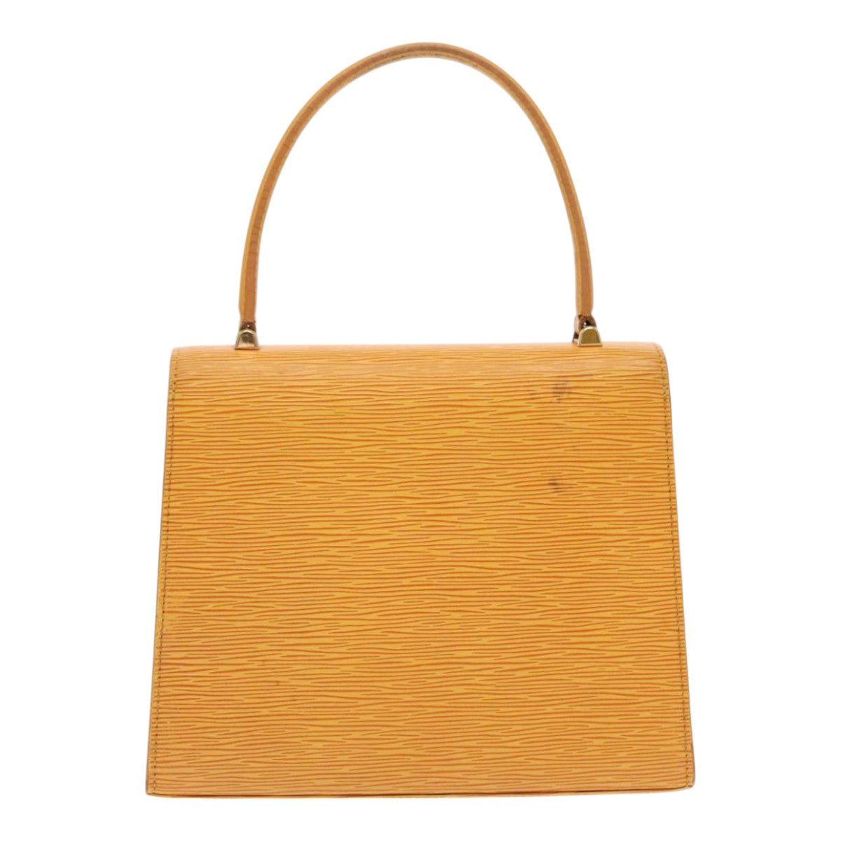 LOUIS VUITTON Epi Malesherbes Hand Bag Tassili Yellow Jonne M52379 LV 96308