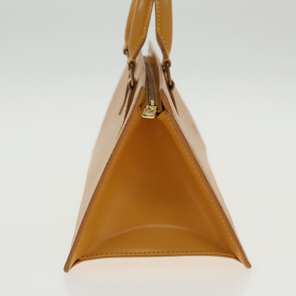 LOUIS VUITTON Epi Sac Triangle Hand Bag Yellow M52099 LV 96322