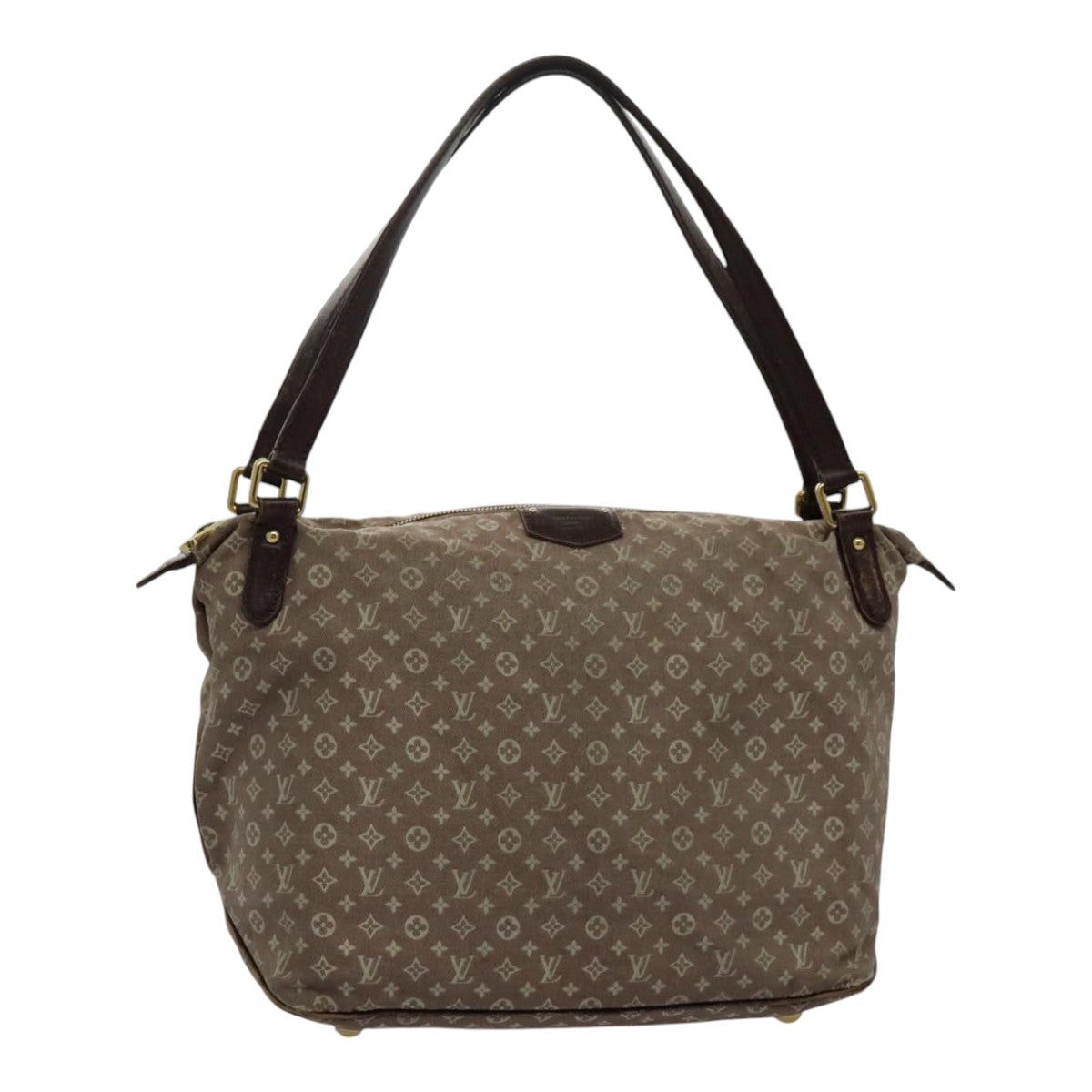 LOUIS VUITTON Monogram Ideal Ballad MM Shoulder Bag Sepia Red M40572 96330