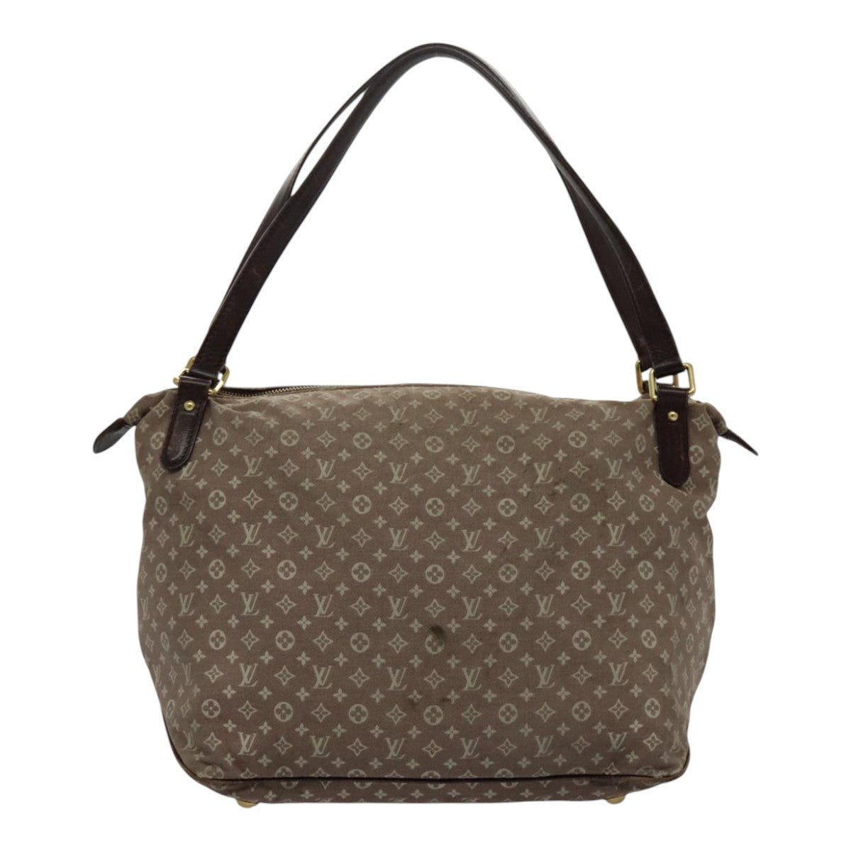 LOUIS VUITTON Monogram Ideal Ballad MM Shoulder Bag Sepia Red M40572 96330