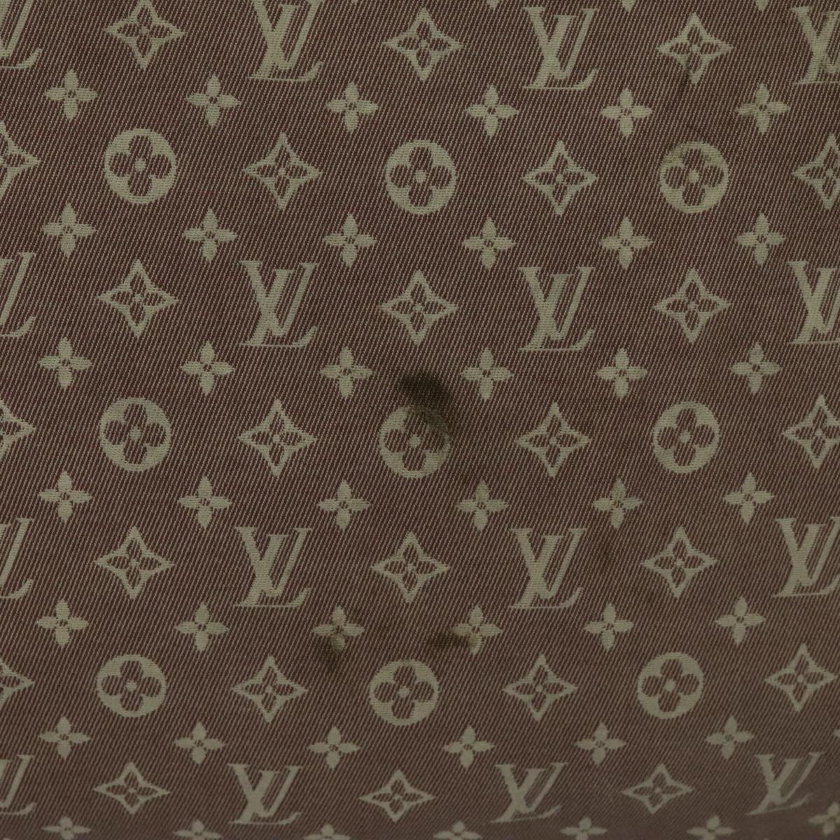 LOUIS VUITTON Monogram Ideal Ballad MM Shoulder Bag Sepia Red M40572 96330