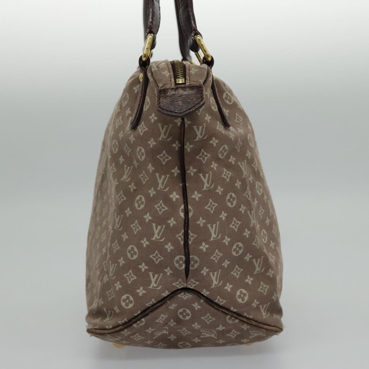 LOUIS VUITTON Monogram Ideal Ballad MM Shoulder Bag Sepia Red M40572 96330