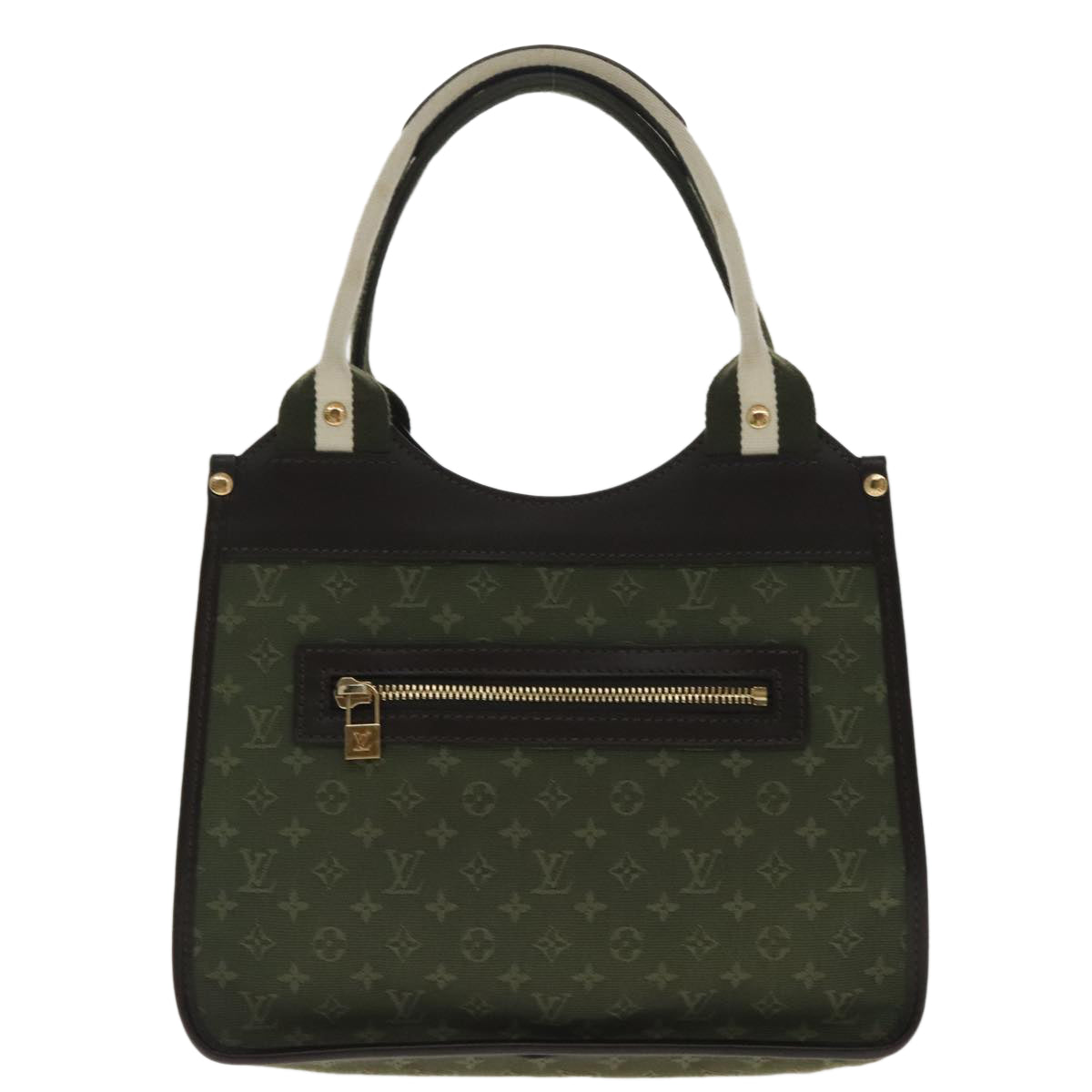 LOUIS VUITTON Monogram Mini Sac Catline Hand Bag TST Khaki M92327 LV 96331