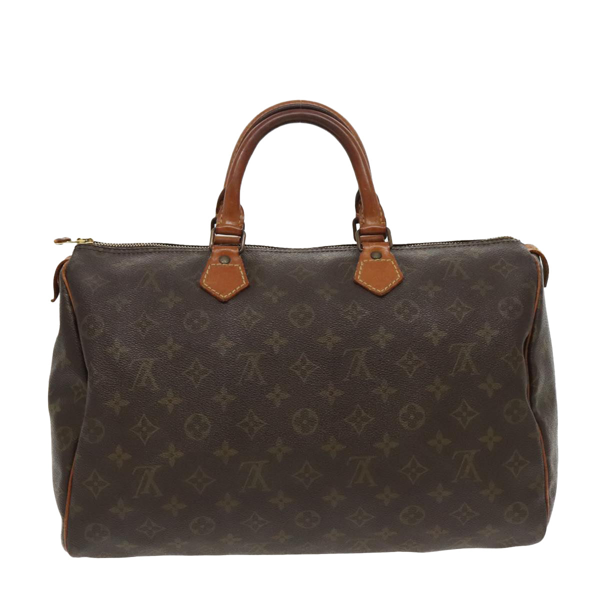 LOUIS VUITTON Monogram Speedy 35 Hand Bag M41524 LV 96334