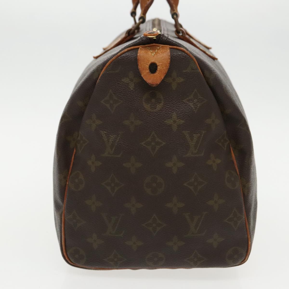 LOUIS VUITTON Monogram Speedy 35 Hand Bag M41524 LV 96334