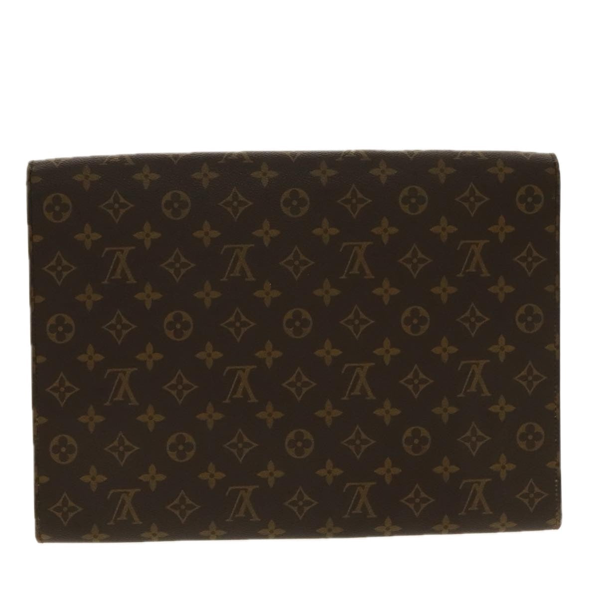 LOUIS VUITTON Monogram Porte Envelope Clutch Bag M51801 LV 96348