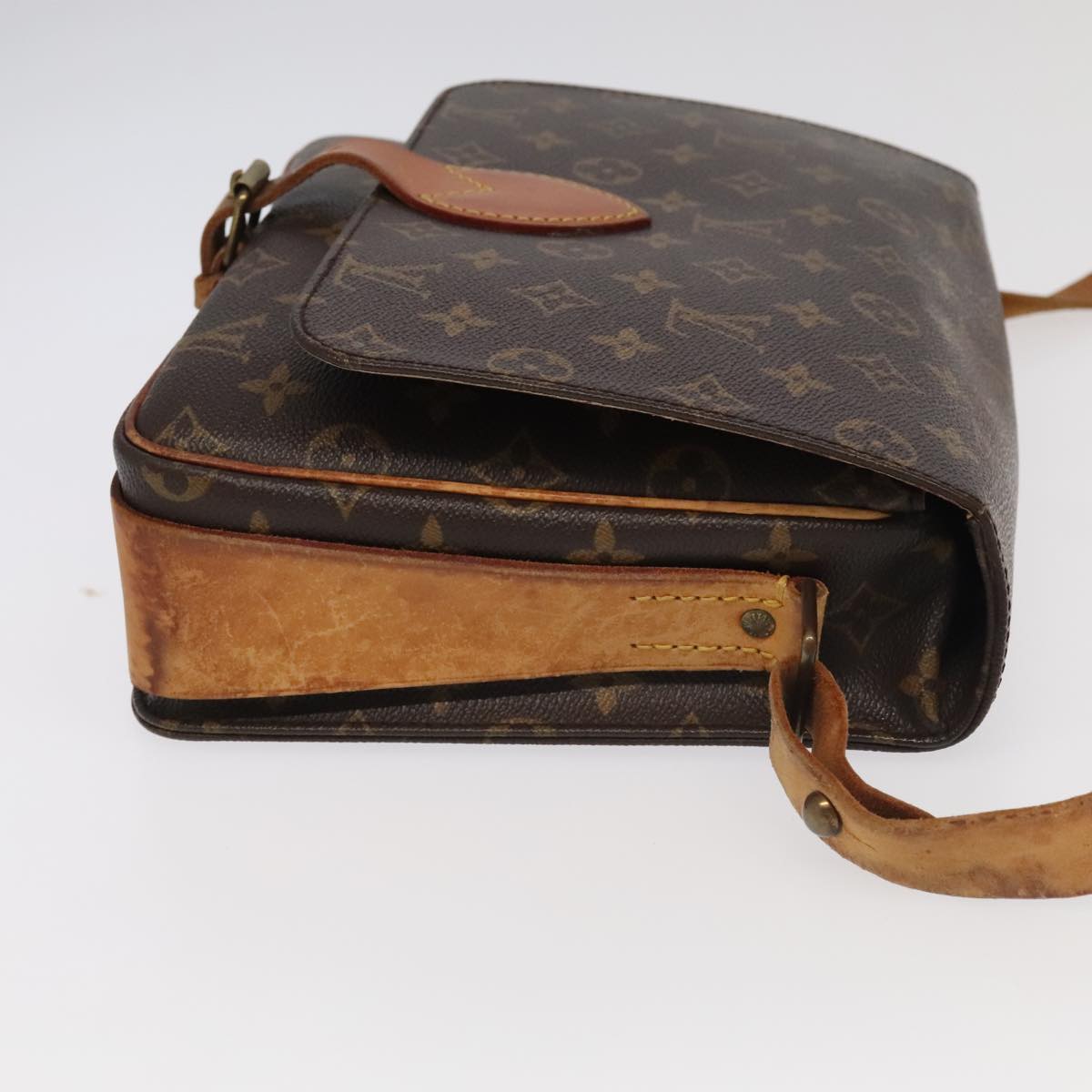 LOUIS VUITTON Monogram Cartouchiere GM Shoulder Bag M51252 LV 96368