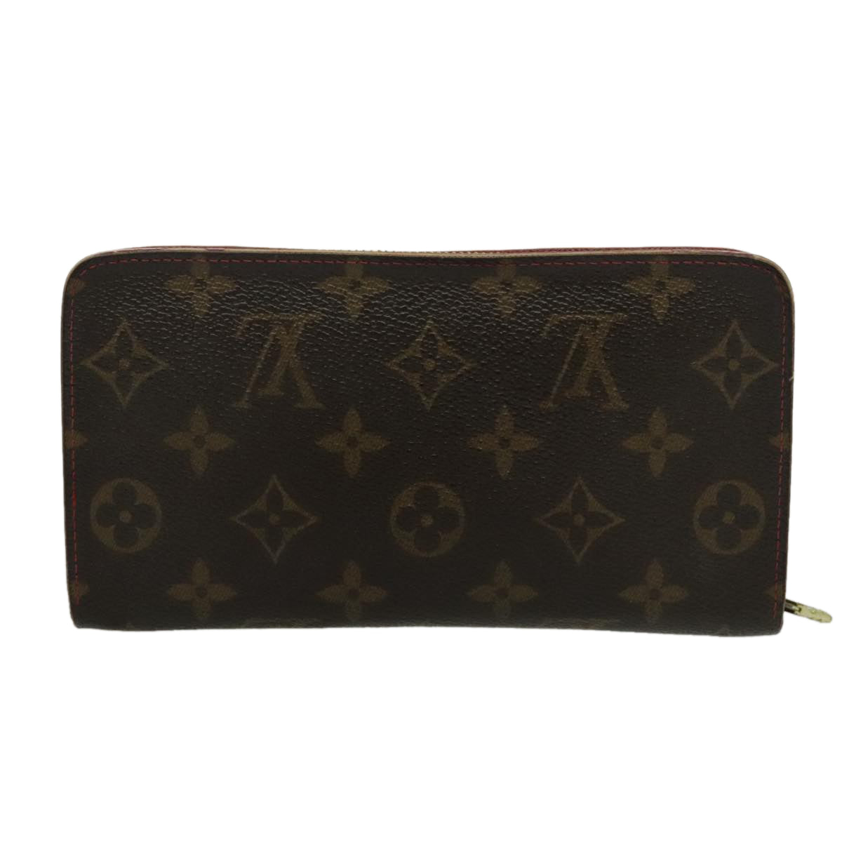 LOUIS VUITTON Monogram Cherry Porte Monnaie Zip Long Wallet M95006 LV 96399