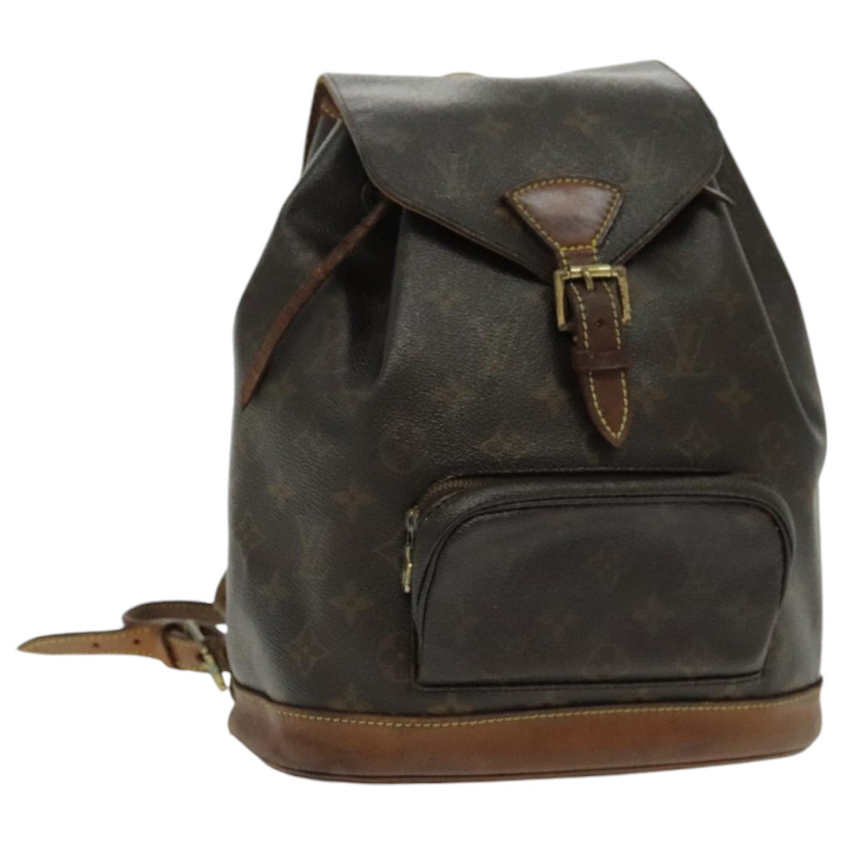 LOUIS VUITTON Monogram Montsouris MM Backpack M51136 LV 96404