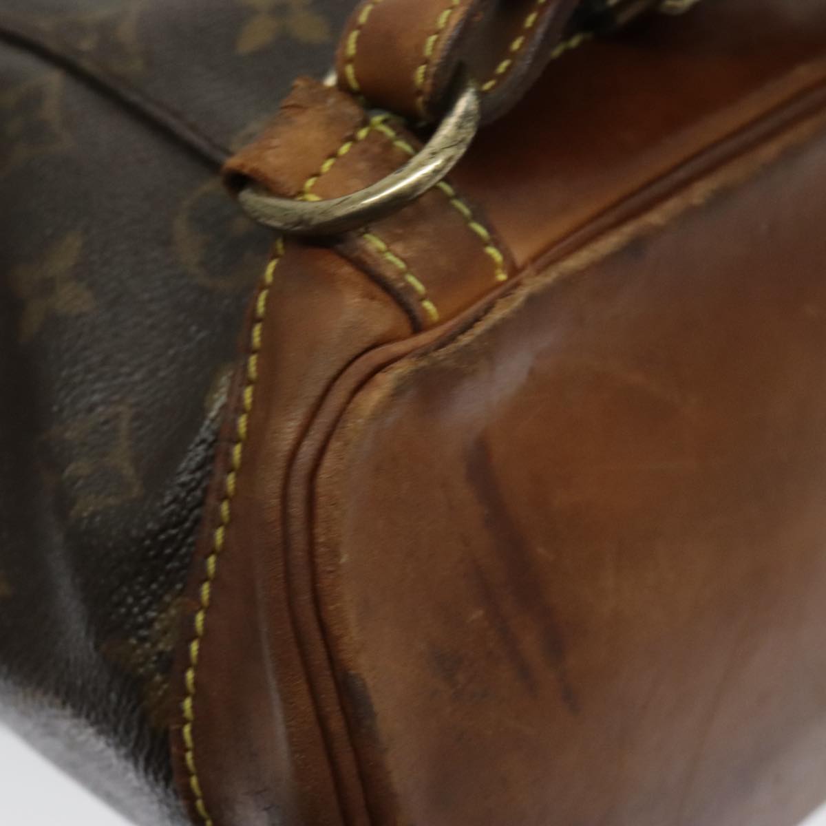 LOUIS VUITTON Monogram Montsouris MM Backpack M51136 LV 96404