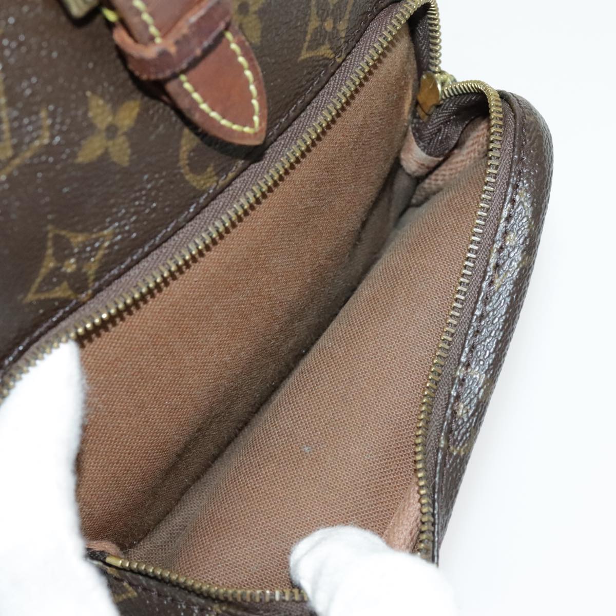 LOUIS VUITTON Monogram Montsouris MM Backpack M51136 LV 96404