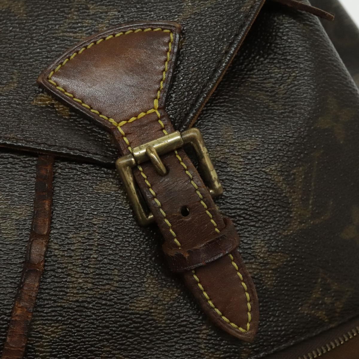 LOUIS VUITTON Monogram Montsouris MM Backpack M51136 LV 96404