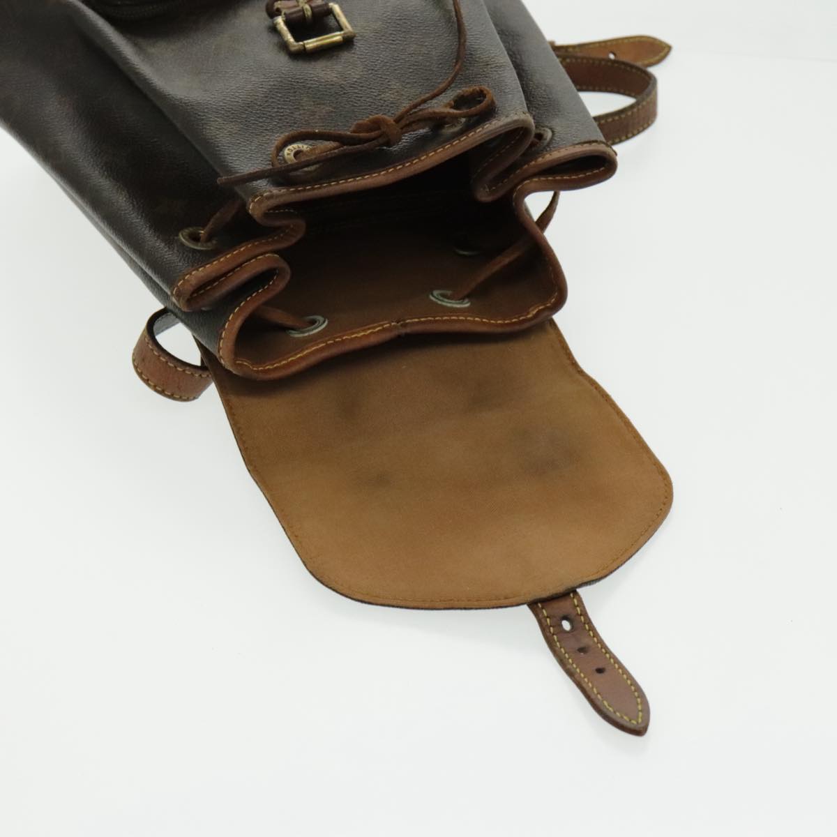 LOUIS VUITTON Monogram Montsouris MM Backpack M51136 LV 96404