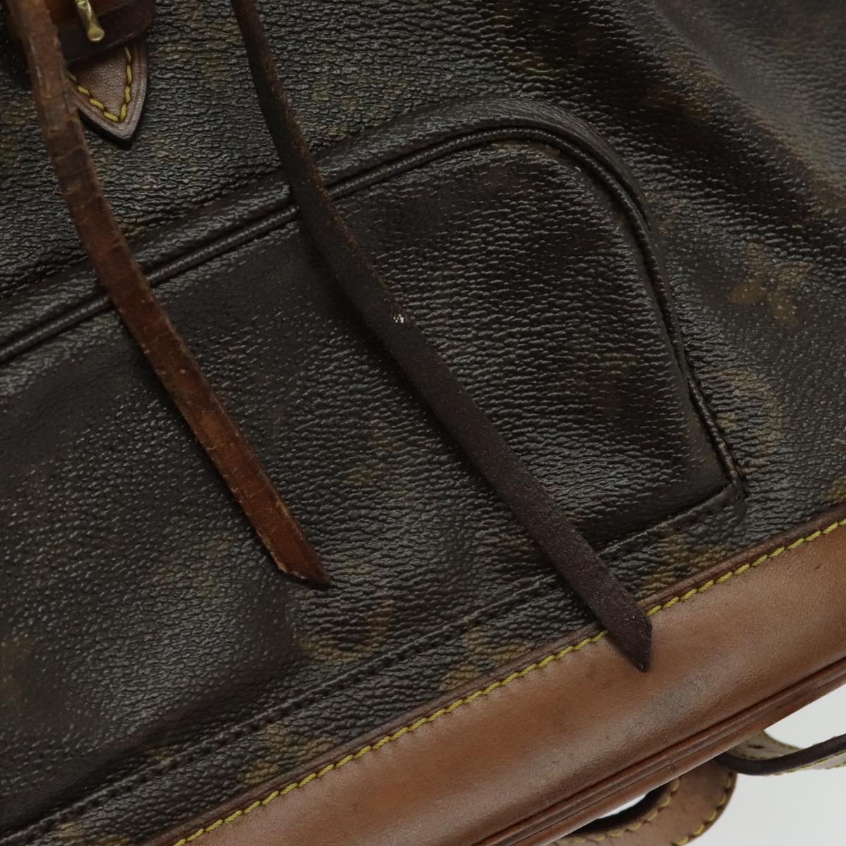LOUIS VUITTON Monogram Montsouris MM Backpack M51136 LV 96404