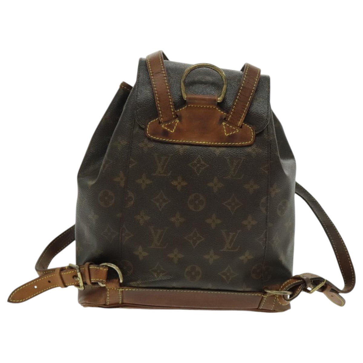 LOUIS VUITTON Monogram Montsouris MM Backpack M51136 LV 96404