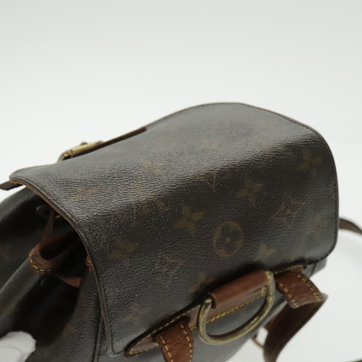 LOUIS VUITTON Monogram Montsouris MM Backpack M51136 LV 96404