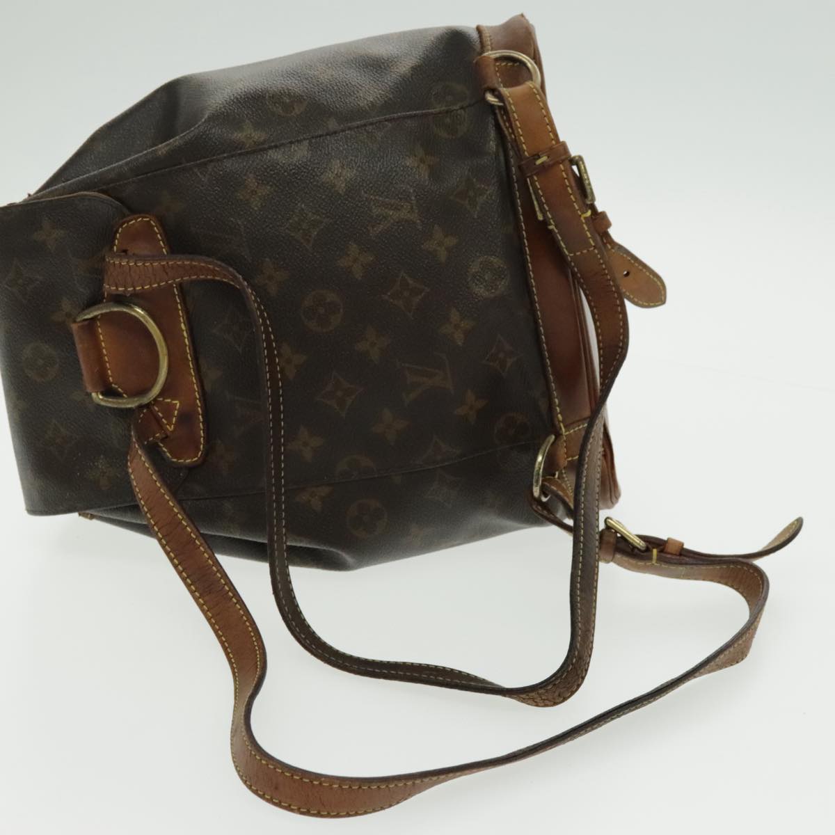 LOUIS VUITTON Monogram Montsouris MM Backpack M51136 LV 96404