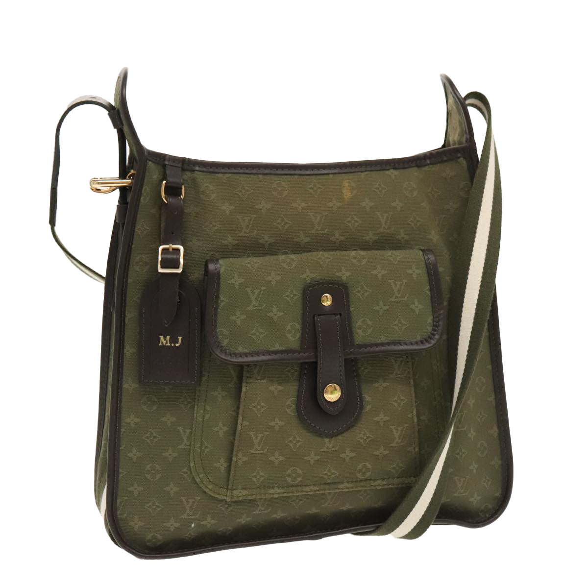 LOUIS VUITTON Monogram Mini Besace Mary Kate Bag TST Khaki M92322 96407