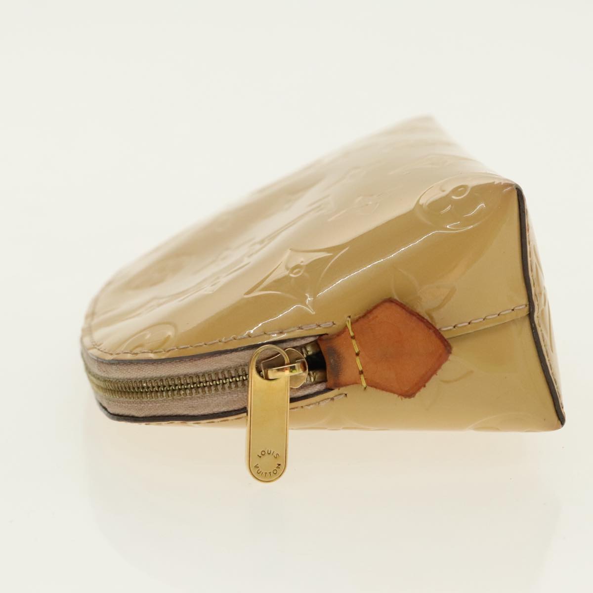 LOUIS VUITTON Vernis Pochette Cosmetic Pouch Rose Angelique M90086 96434