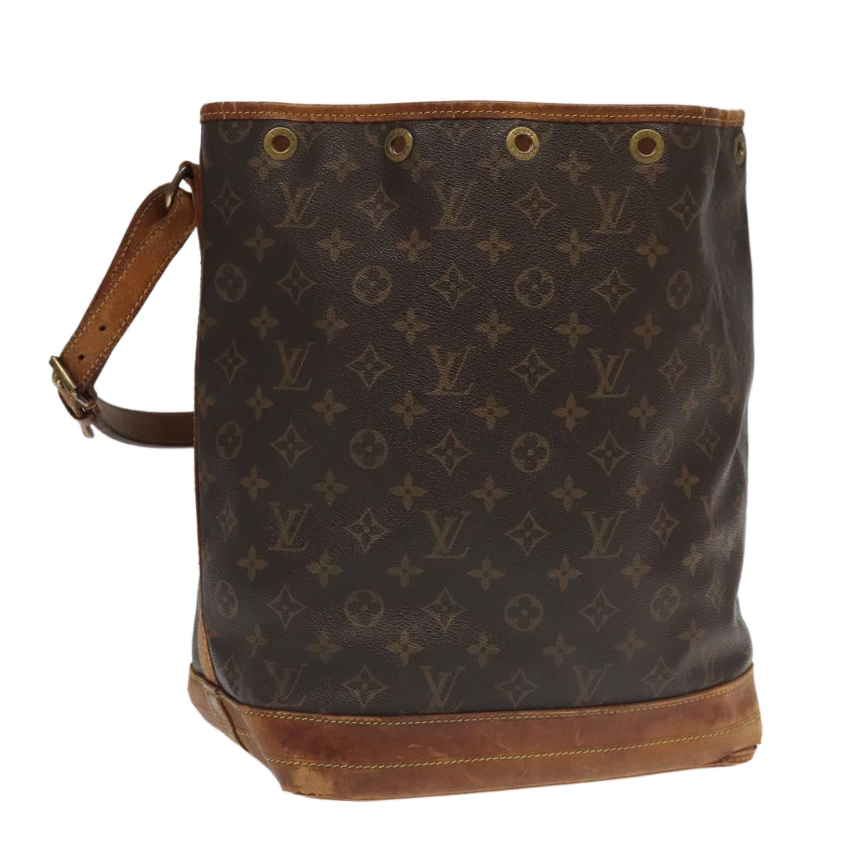 LOUIS VUITTON Monogram Noe Shoulder Bag M42224 LV 96440