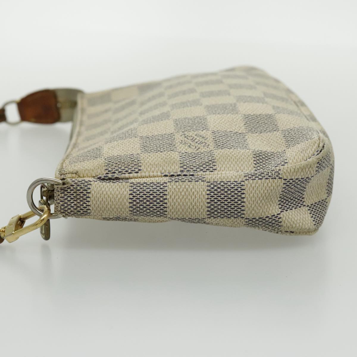 LOUIS VUITTON Damier Azur Pochette Accessoires Pouch N51986 LV 96446