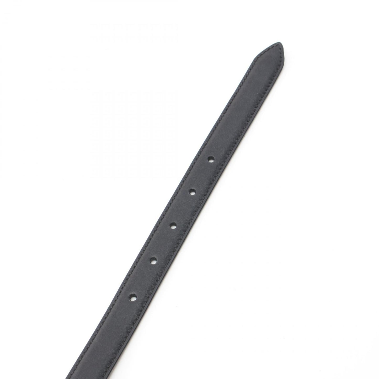 Luxury Fendi FF Belt Leather Black
