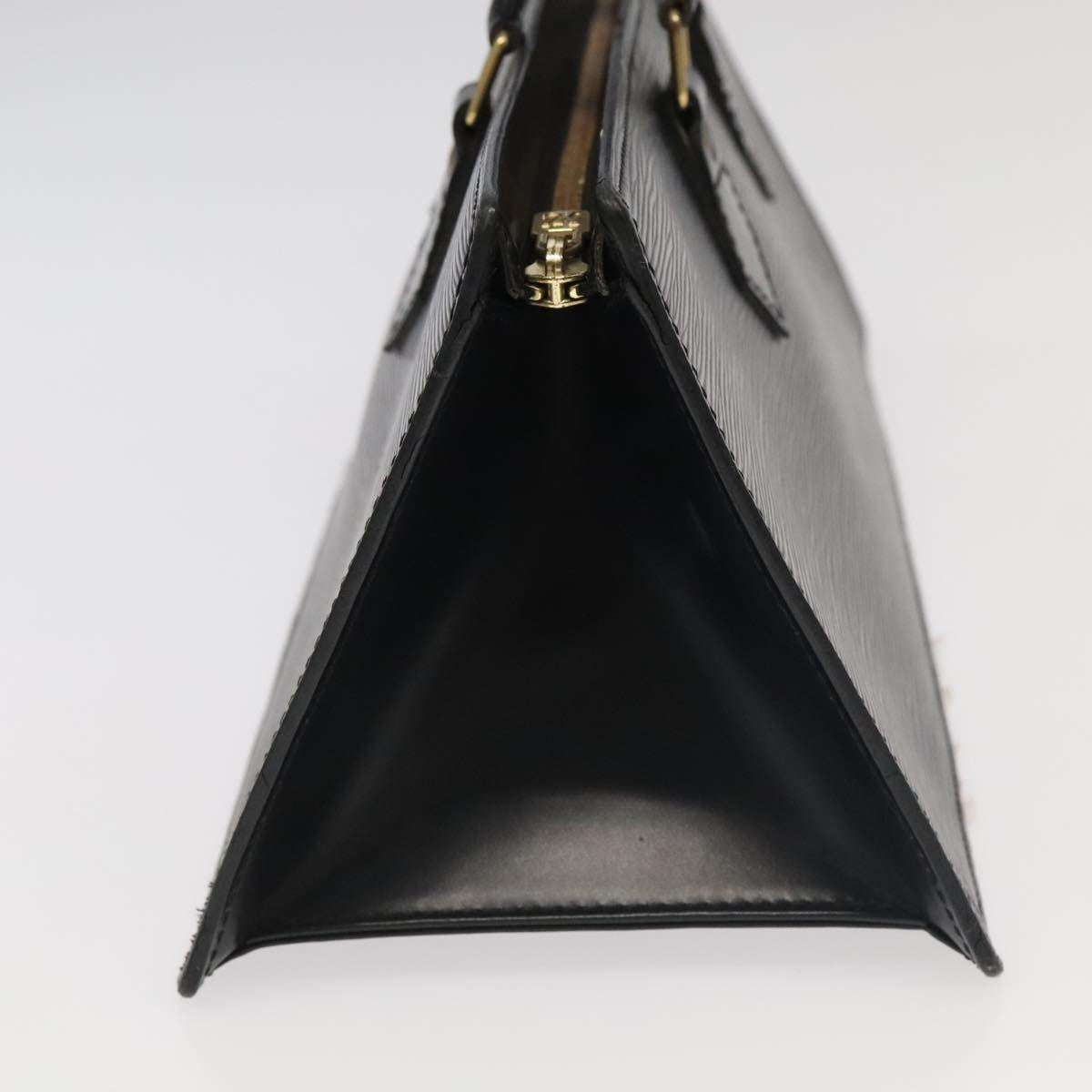 LOUIS VUITTON Epi Sac Triangle Hand Bag Black M52092 LV 96476