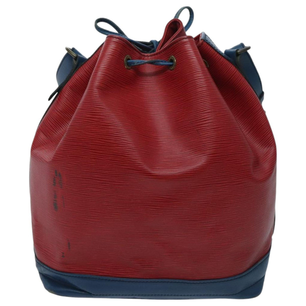 LOUIS VUITTON Epi Noe Shoulder Bag Bicolor Red Blue M44084 LV 96478