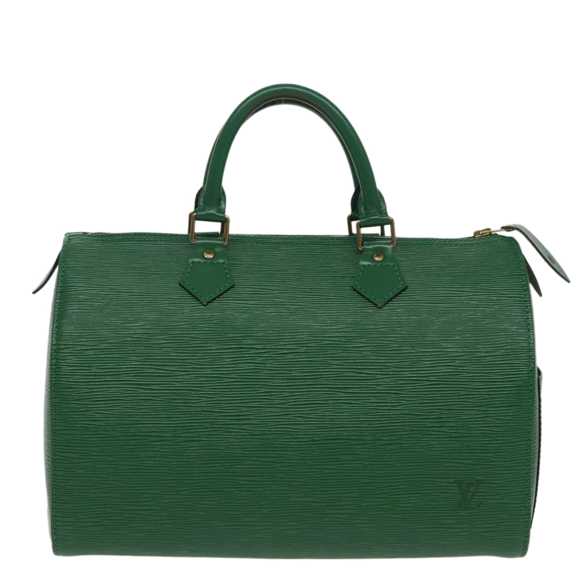 LOUIS VUITTON Epi Speedy 30 Hand Bag Borneo Green M43004 LV 96488