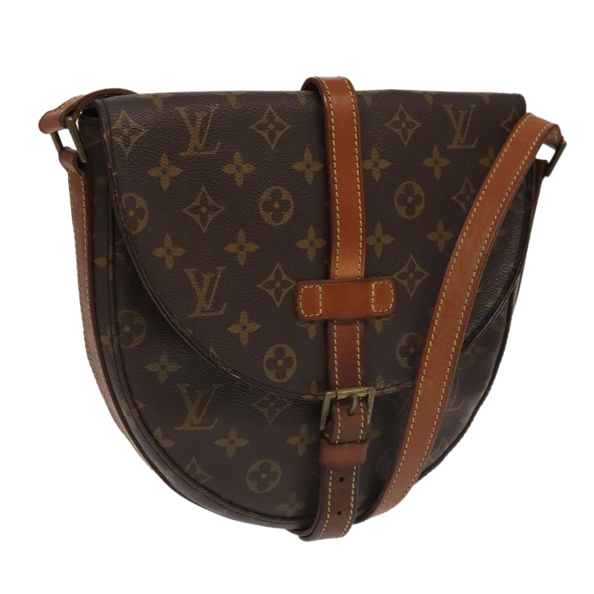 LOUIS VUITTON Monogram Chantilly GM Shoulder Bag M51232 LV 96489