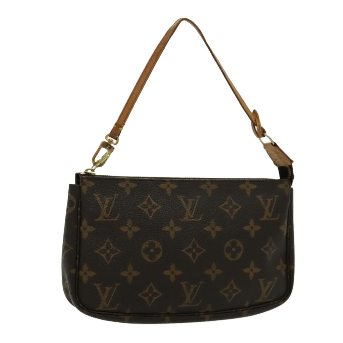 LOUIS VUITTON Monogram Pochette Accessoires Pouch M51980 LV 96494