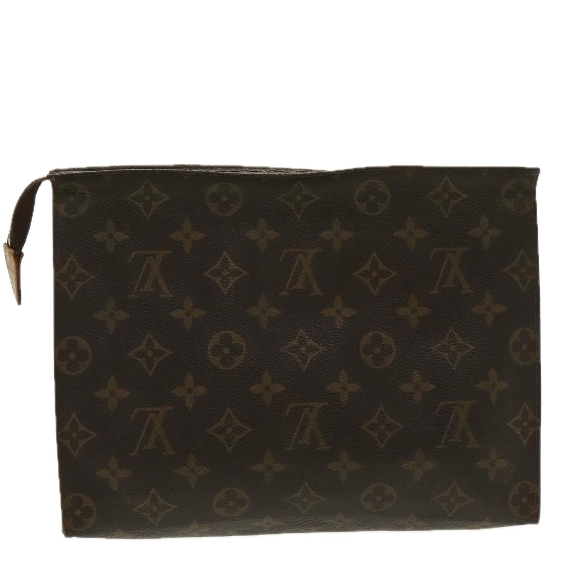 LOUIS VUITTON Monogram Poche Toilette 26 Pouch M47542 LV 96504
