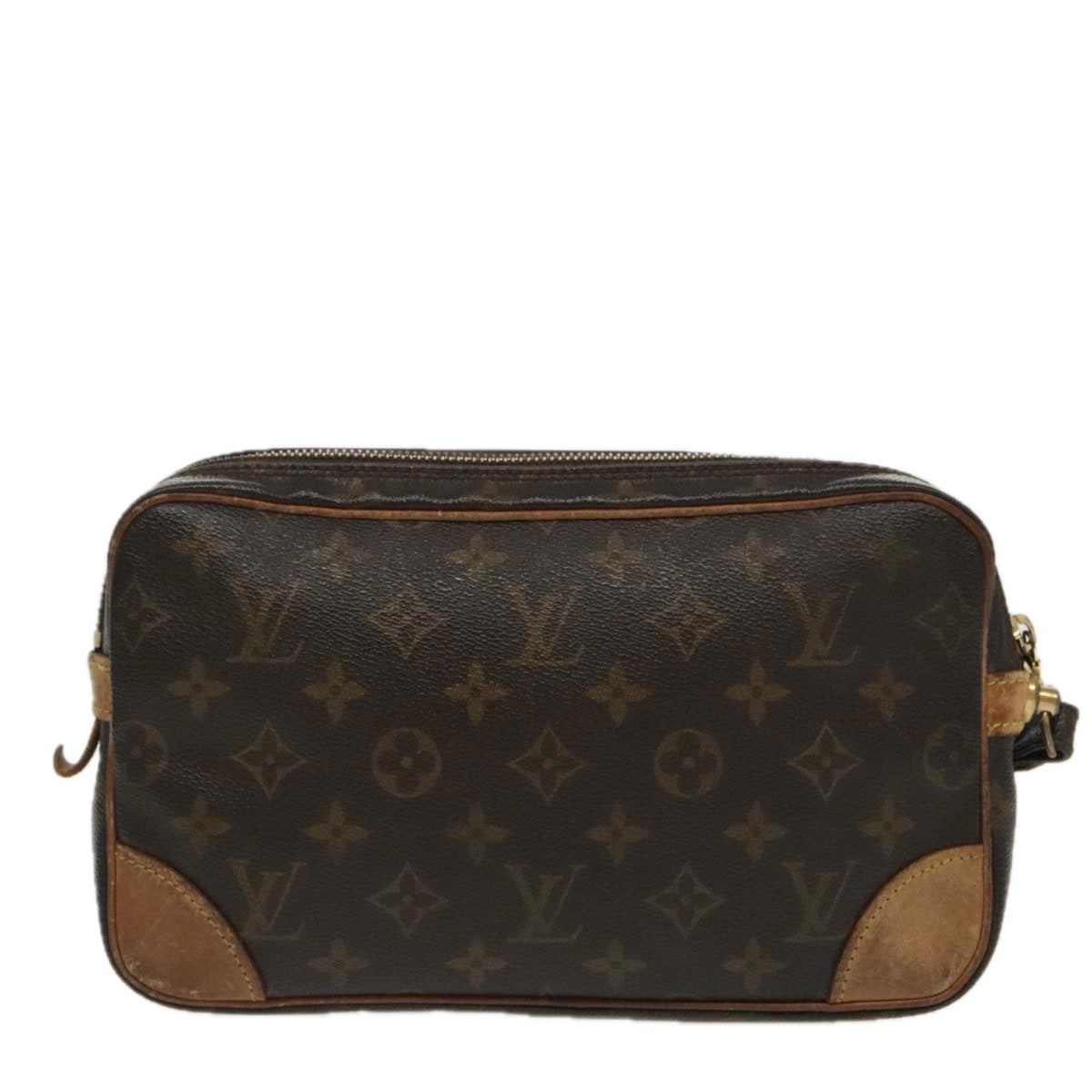 LOUIS VUITTON Monogram Marly Dragonne GM Clutch Bag M51825 LV 96535