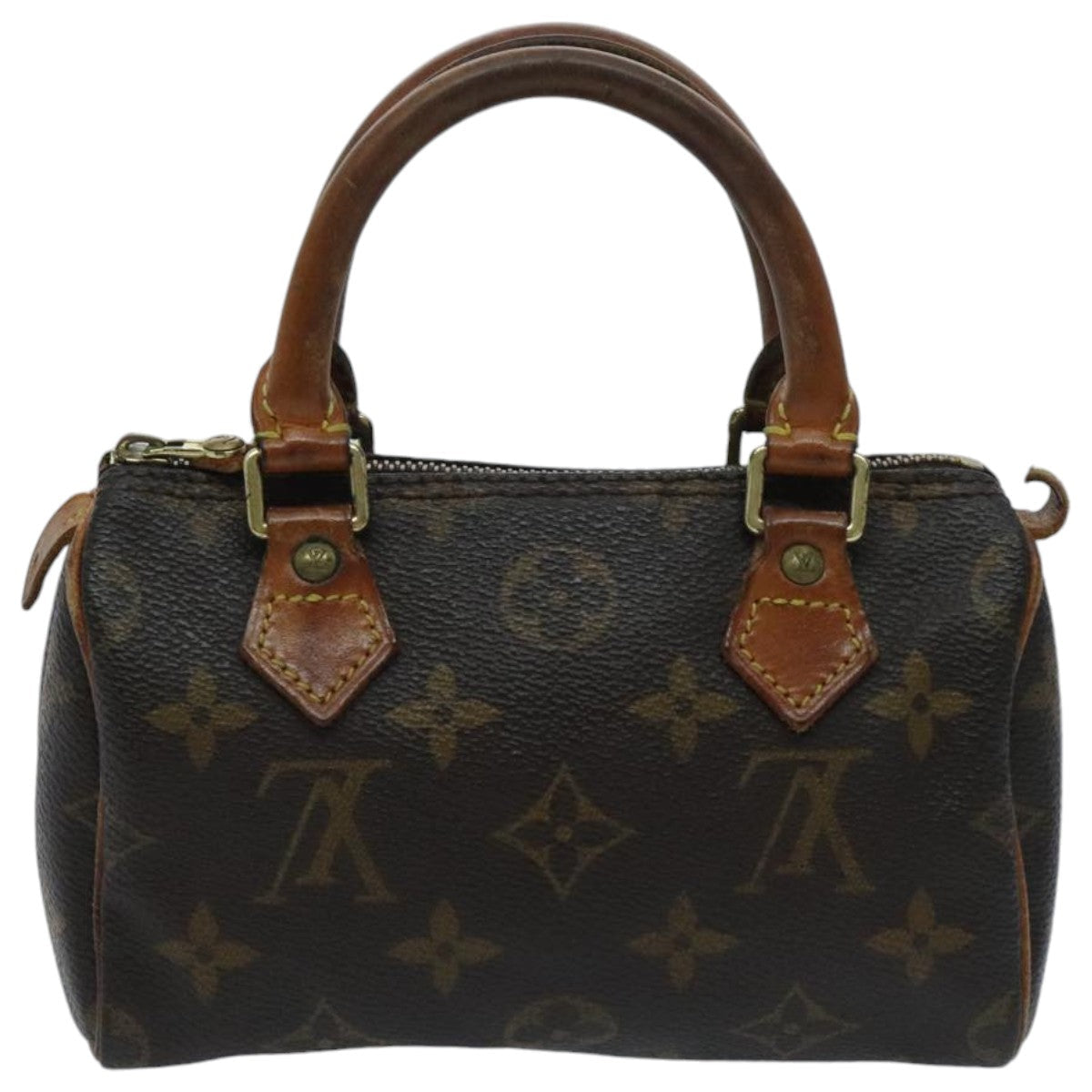 LOUIS VUITTON Monogram Mini Speedy Hand Bag M41534 LV 96540