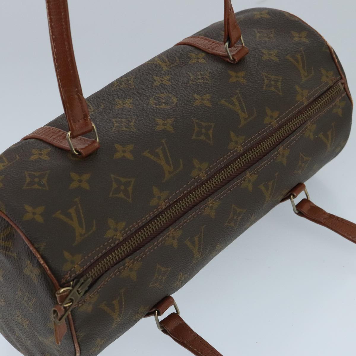LOUIS VUITTON Monogram Papillon 30 Hand Bag M51385 LV 96543