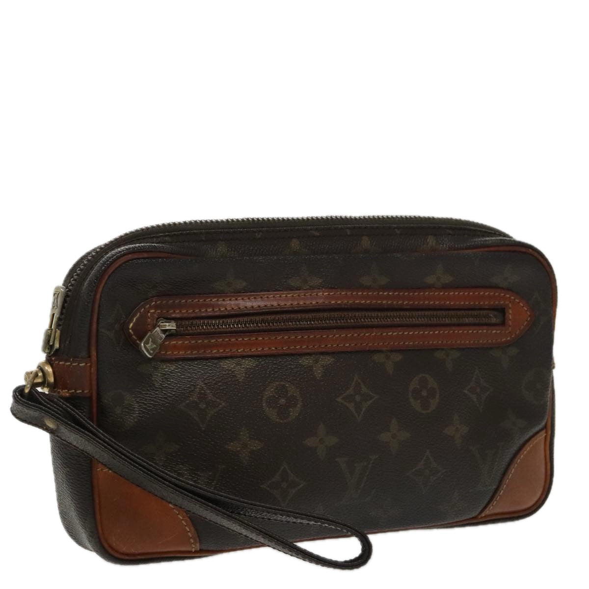LOUIS VUITTON Monogram Marly Dragonne GM Clutch Bag M51825 LV 96545