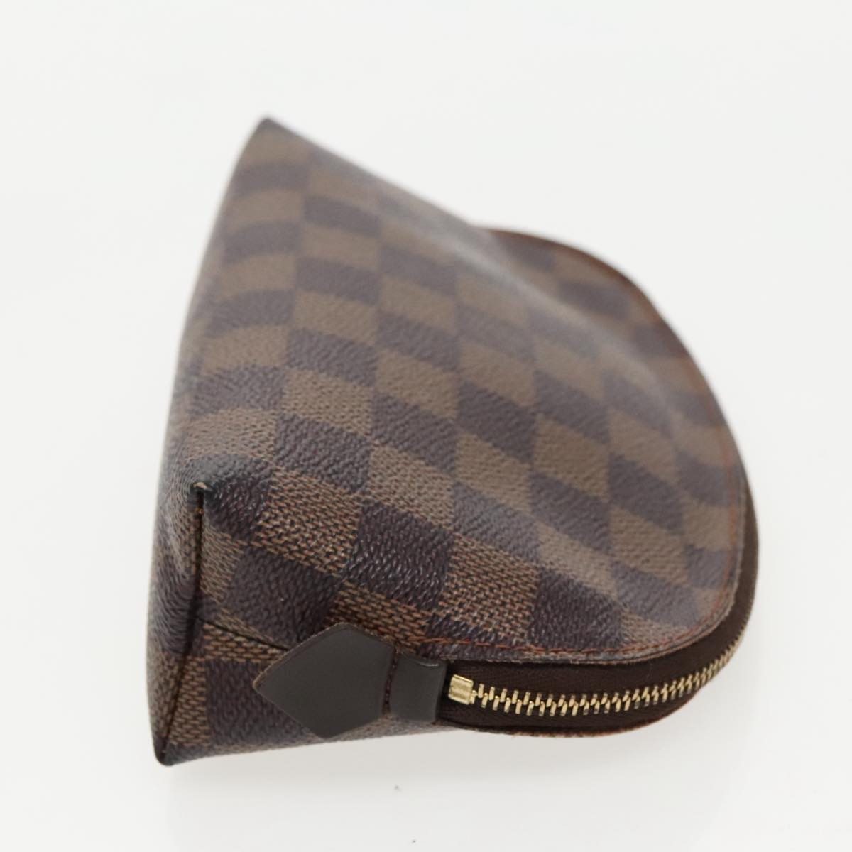 LOUIS VUITTON Damier Ebene Pochette Cosmetic PM Pouch N47516 LV 96546
