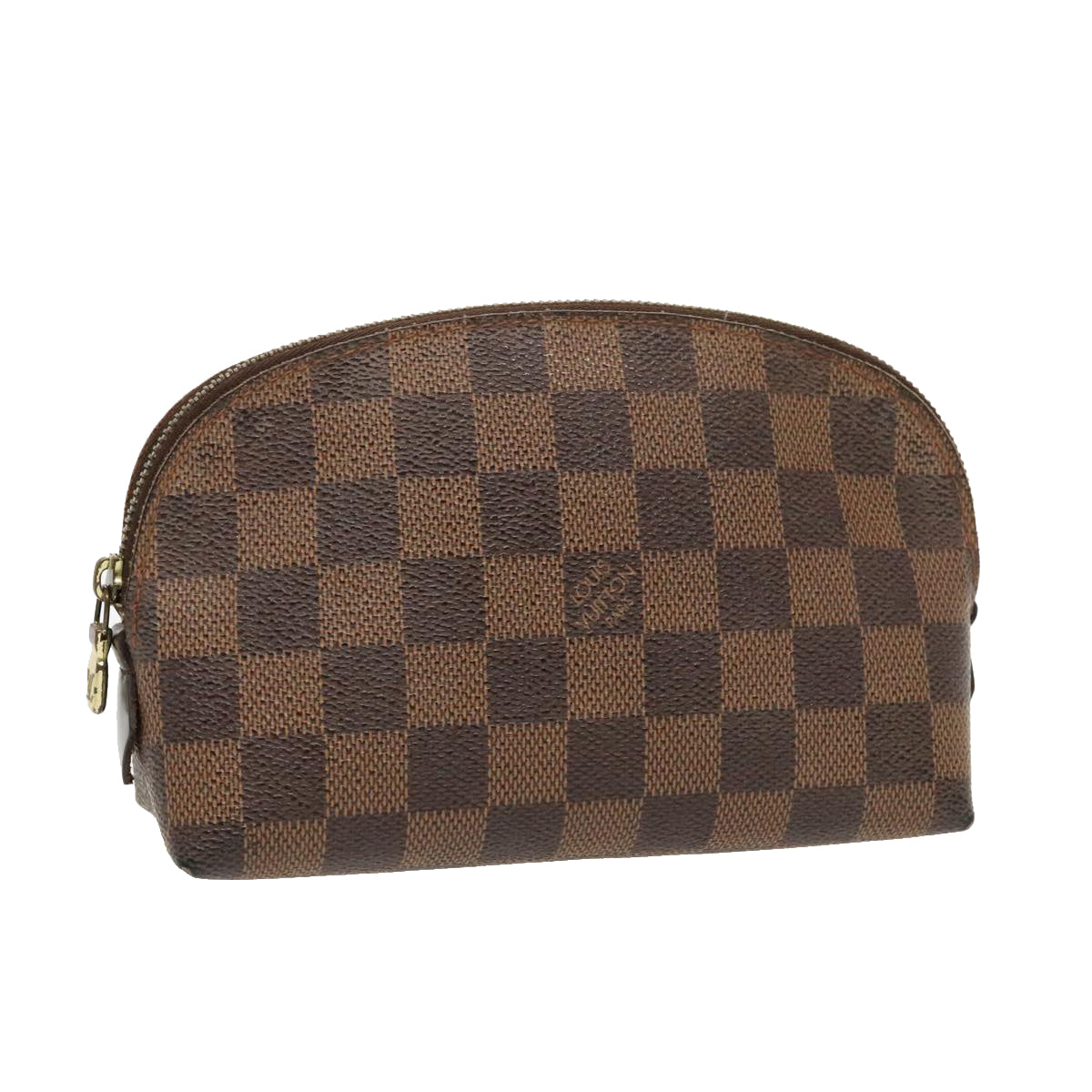 LOUIS VUITTON Damier Ebene Pochette Cosmetic PM Pouch N47516 LV 96547