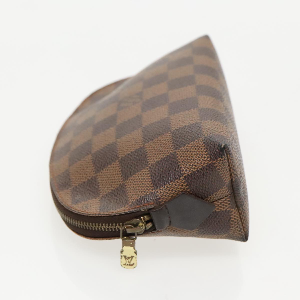 LOUIS VUITTON Damier Ebene Pochette Cosmetic PM Pouch N47516 LV 96547