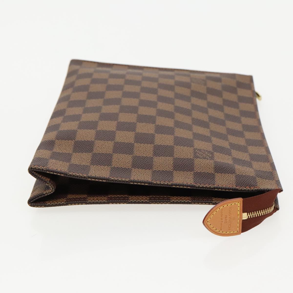 LOUIS VUITTON Damier Ebene Poche Toilette 26 Pouch N47543 LV 96548