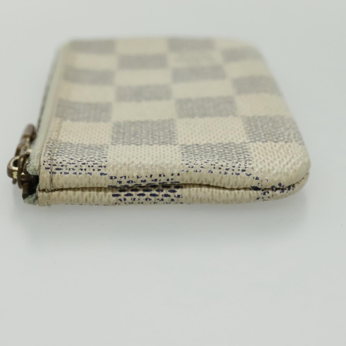 LOUIS VUITTON Damier Azur Pochette Cles Coin Purse N62659 LV 96552