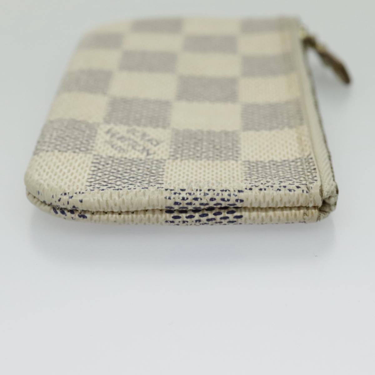 LOUIS VUITTON Damier Azur Pochette Cles Coin Purse N62659 LV 96552