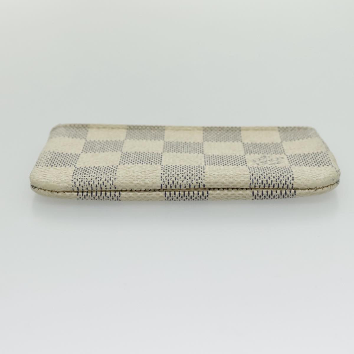 LOUIS VUITTON Damier Azur Pochette Cles Coin Purse N62659 LV 96552