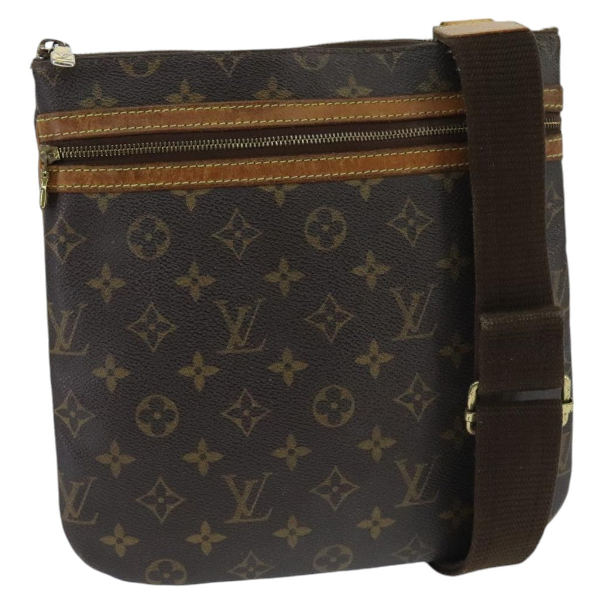 LOUIS VUITTON Monogram Pochette Bosphore Shoulder Bag M40044 LV 96554
