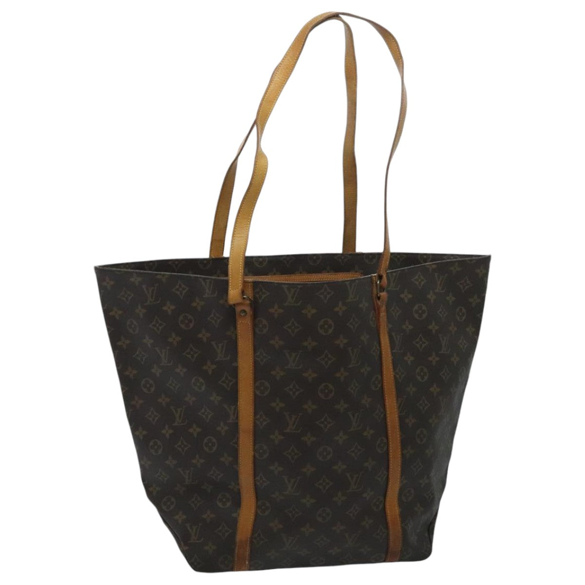 LOUIS VUITTON Monogram Sac Shopping GM Tote Bag M51110 LV 96563