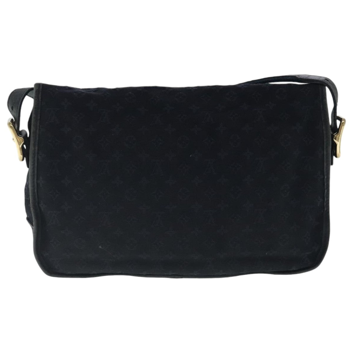 LOUIS VUITTON Monogram Mini Belanger Shoulder Bag Black M92672 LV 96569
