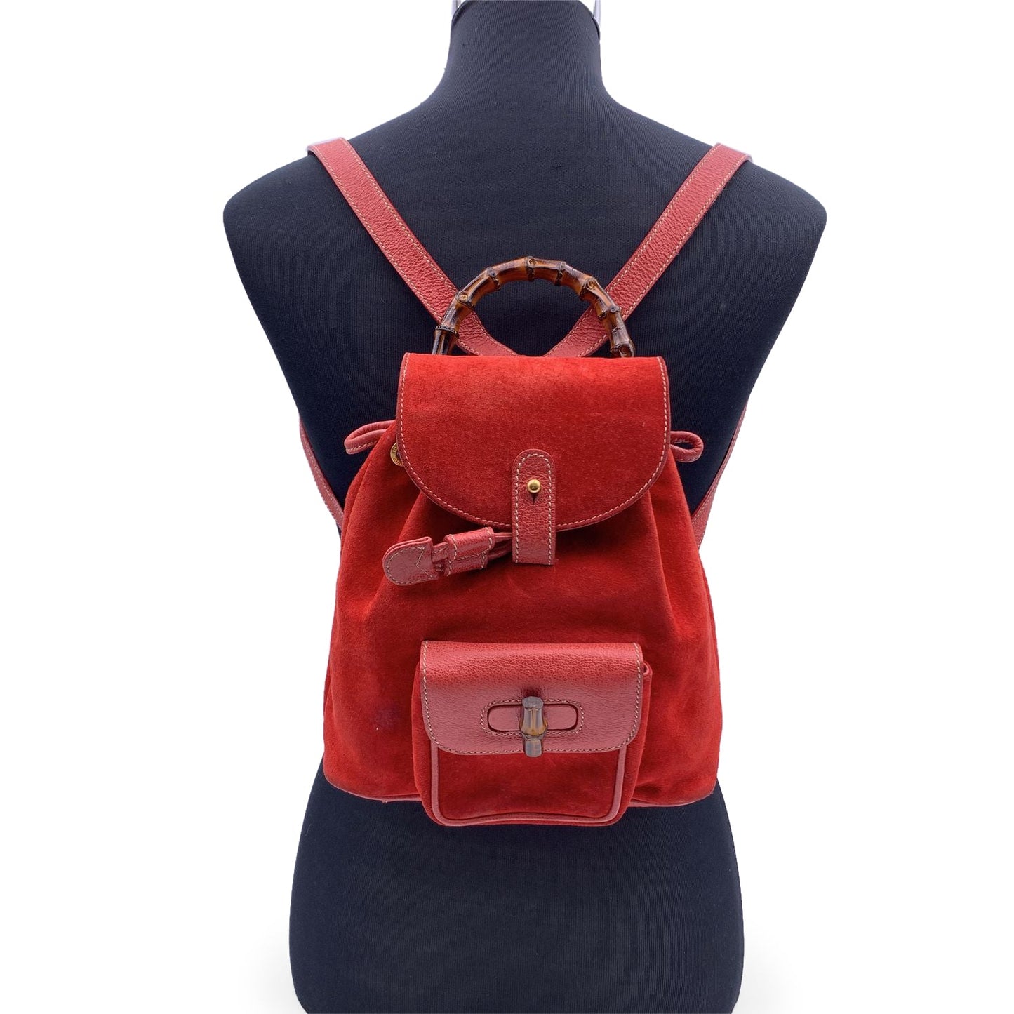 Luxury Gucci Trending 2025 Backpack Vintage Bamboo