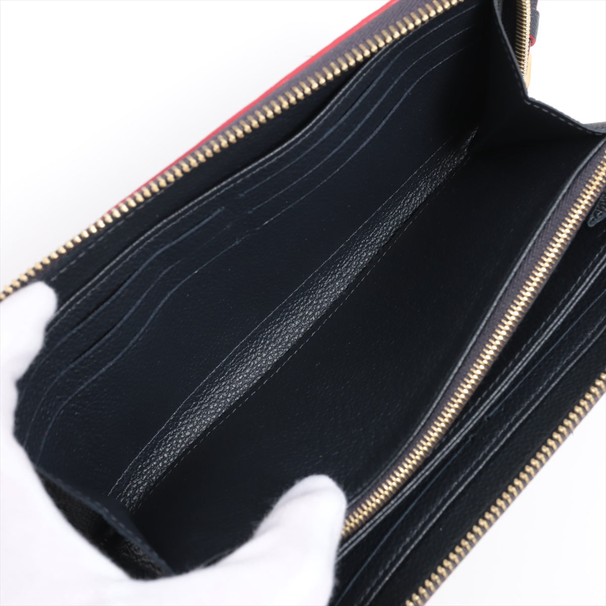 Louis Vuitton Implant  Wallet M62121 Marine Round Jeep Wallet