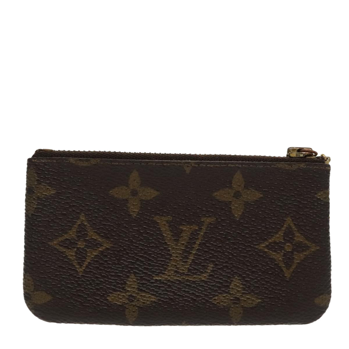 LOUIS VUITTON Monogram Pochette Cles Coin Purse M62650 LV 96684