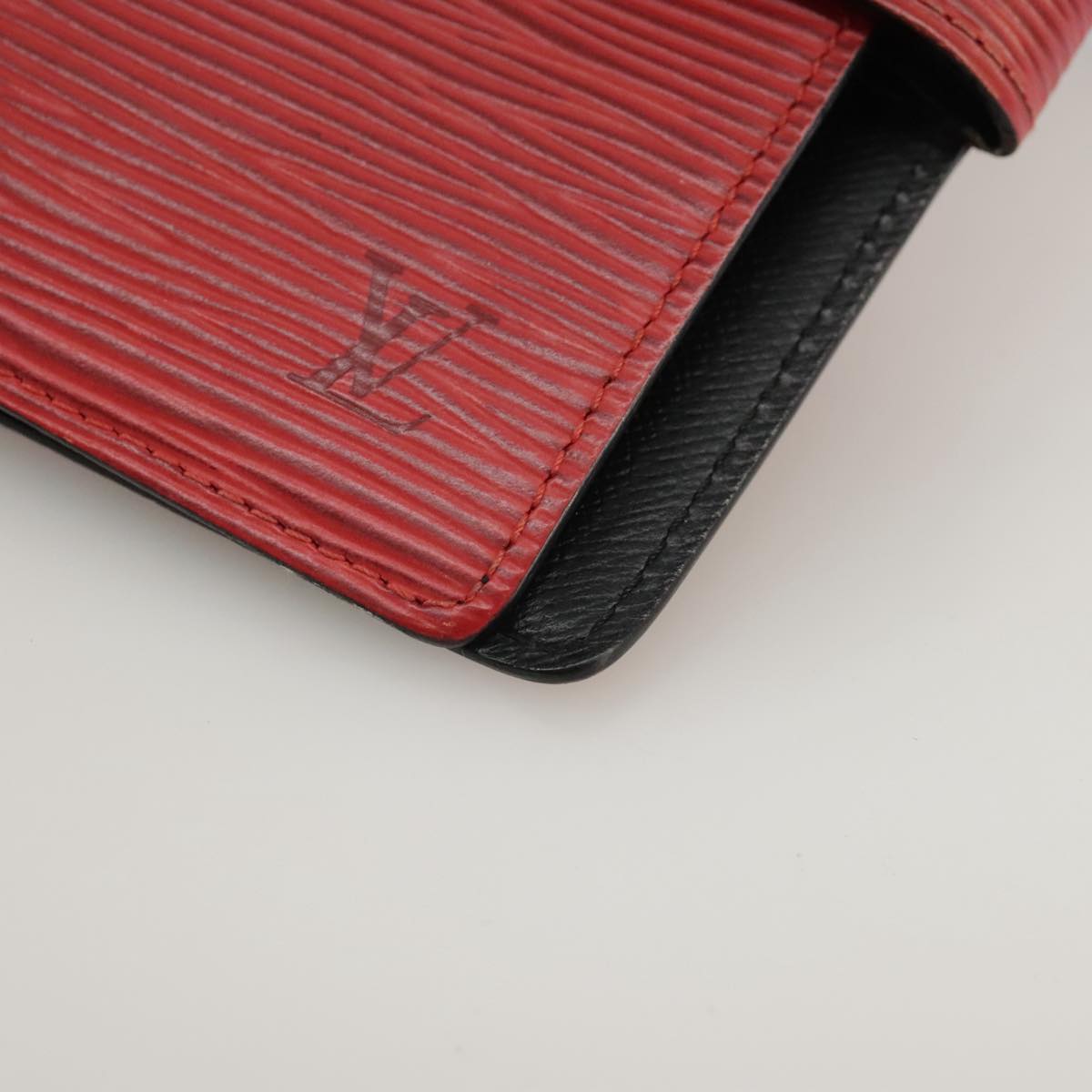 LOUIS VUITTON Epi Agenda PM Day Planner Cover Red R20057 LV 96701